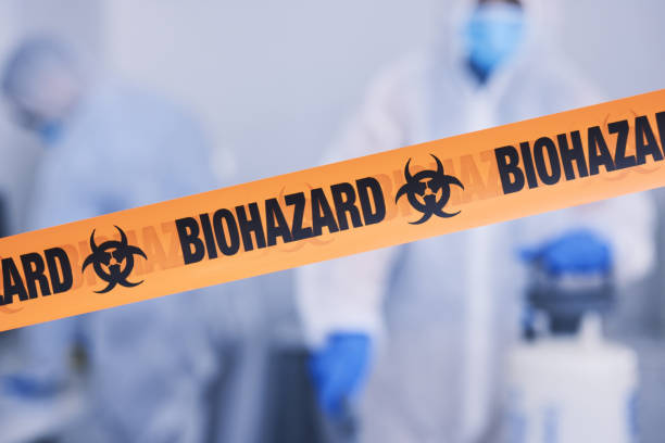 Professional Infectious Disease Decontamination technician working in Lawrence, IN